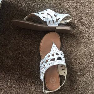 💜 GIRLS RHINESTONE SANDALS